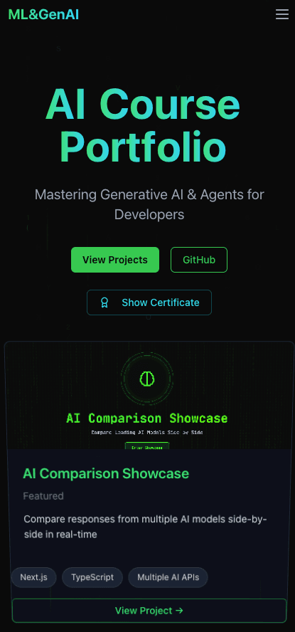 Mobile Responsive Design